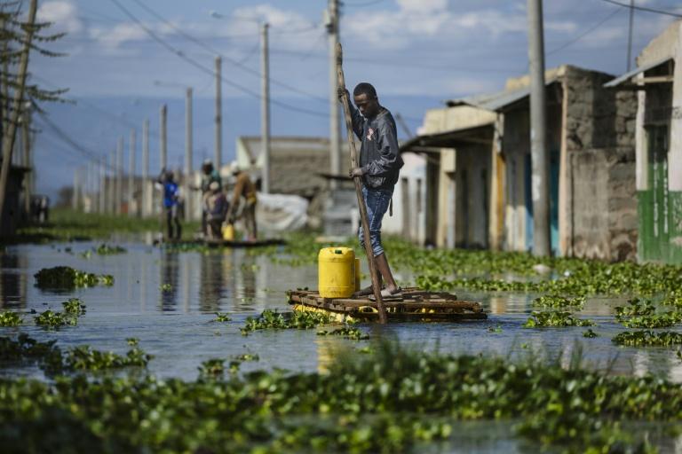 Au Kenya, des milliers de déplacés par la montée des eaux du célèbre lac Naivasha