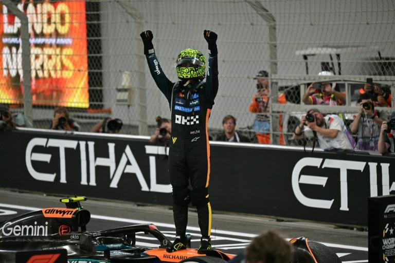 F1: à Abou Dhabi, Lando Norris assure le podium pour décrocher son premier titre