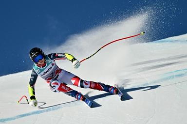 Ski: Romane Miradoli deuxième du super-G de Saint-Moritz derrière Alice Robinson
