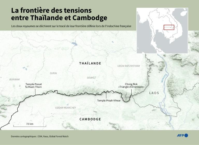 La Thaïlande libère 18 soldats cambodgiens détenus depuis juillet