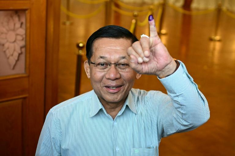 Les Birmans votent pour la deuxième phase des législatives organisées par la junte