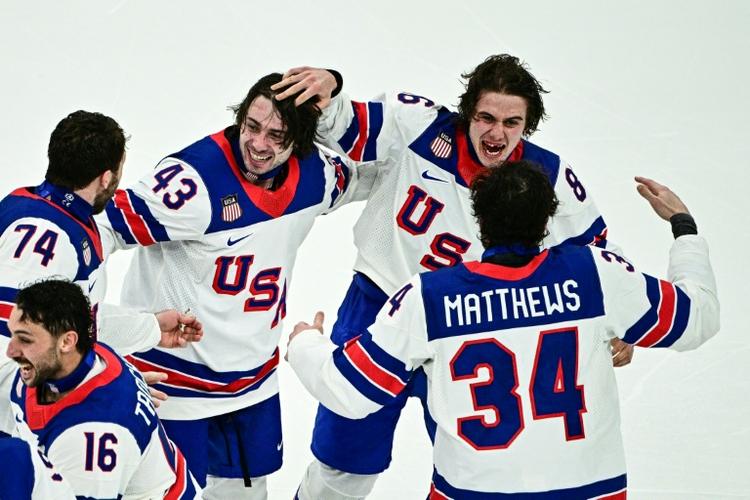 Vainqueurs des Canadiens, les hockeyeurs américains referment les JO