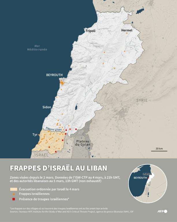 Guerre au Moyen-Orient: les derniers développements