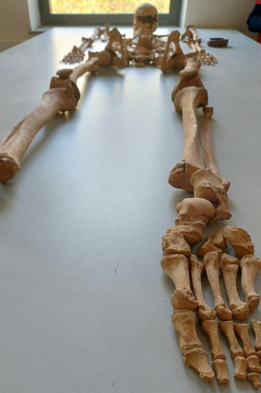 A Dijon, sur les traces de Gaulois enterrés assis