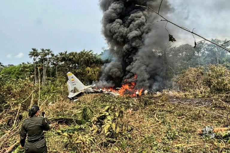 Colombie : le crash d'un avion militaire fait huit morts et 83 blessés