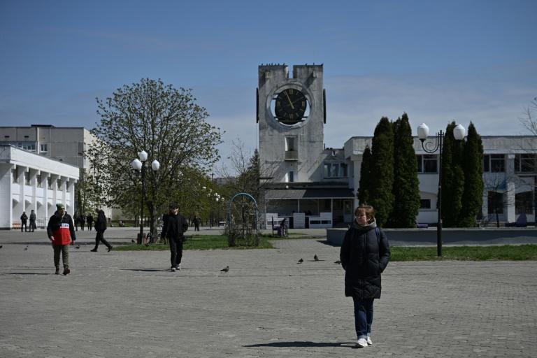 Ukraine: à Slavoutytch, cité vestige de l