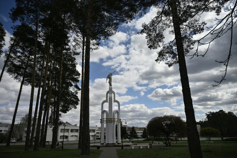 Ukraine: à Slavoutytch, cité vestige de l