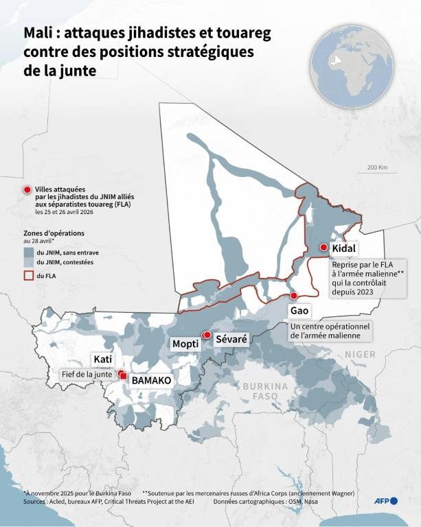 Mali: la rébellion touareg annonce vouloir conquérir les villes du Nord, prédit la chute de la junte