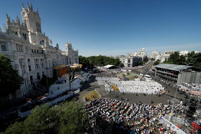 Plus de 1,2 million de fidèles assistent à une messe de Léon XIV en plein centre de Madrid