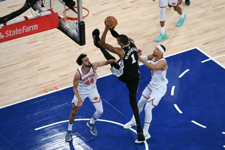 Finale NBA: Wembanyama relance les Spurs à New York