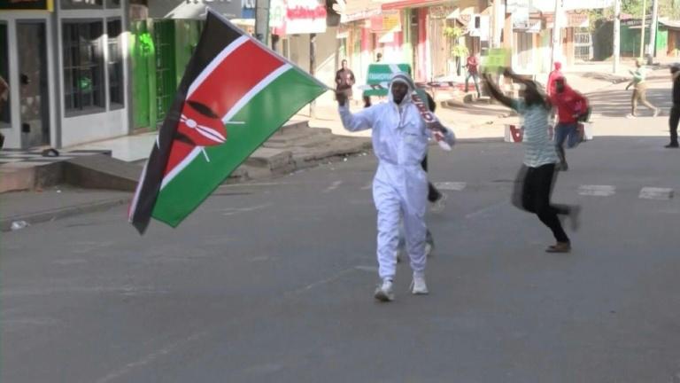 Ebola: mort d'un manifestant contre un centre de quarantaine américain au Kenya
