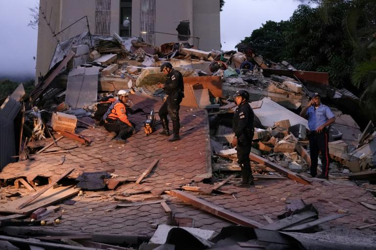 Séisme de magnitude 7,1 au Venezuela, immeubles effondrés à Caracas