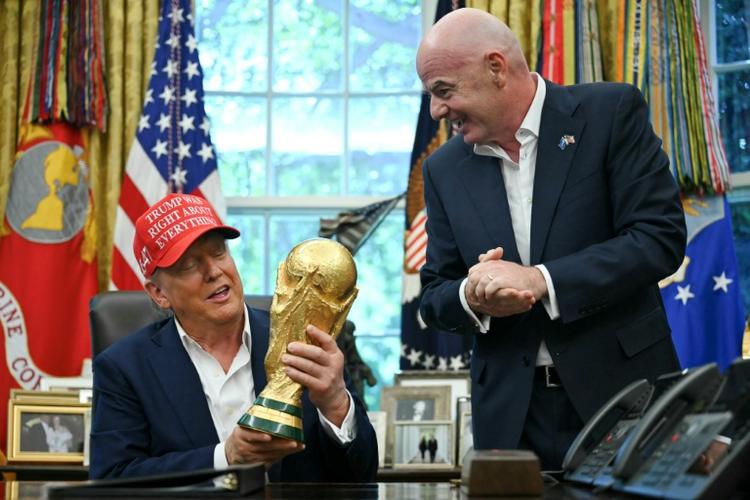 Mondial-2026: Espagne-Portugal à l'ombre du scandale Balogun, Trump assume, Infantino se défend