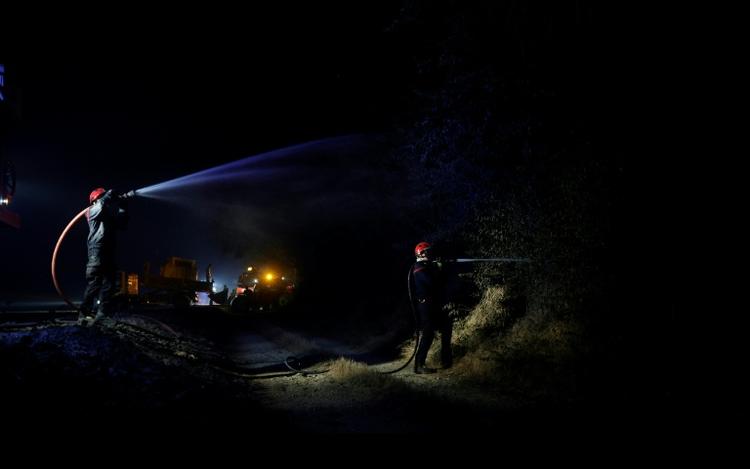 Incendie en forêt de Fontainebleau: "On voyait le feu d'un côté et de l'autre"