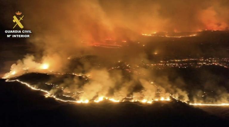 Espagne: 13.000 hectares brûlés dans un incendie à 100 km au nord de Madrid