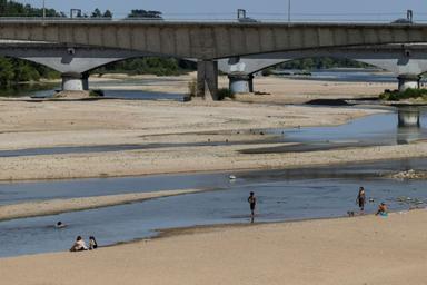 La Loire, en alerte, éprouvée par une sécheresse exceptionnelle