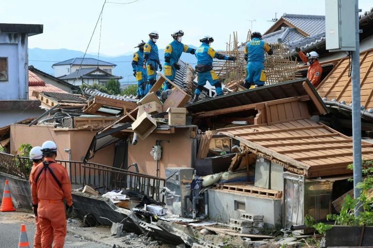 Séisme au Japon: le bilan monte à 28 morts