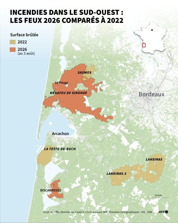 Incendies en Europe : les derniers développements