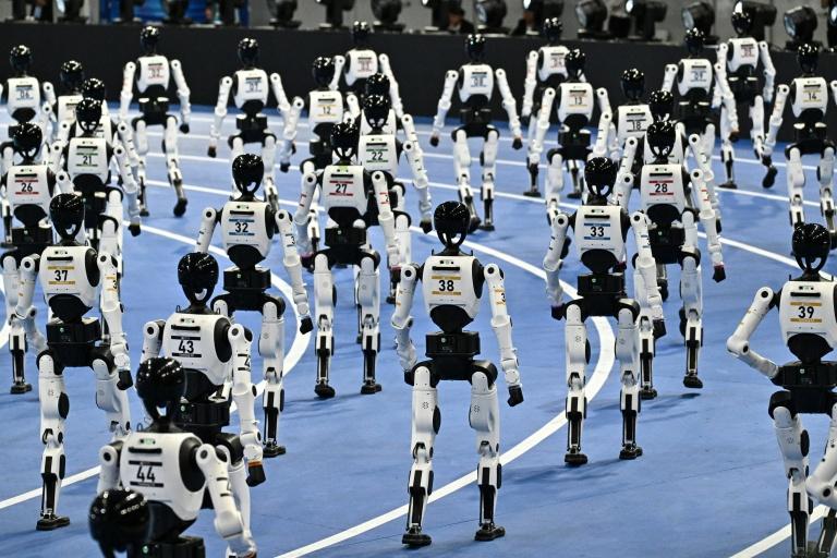 Des humanoïdes battent des records sportifs humains aux World Robot Games en Chine