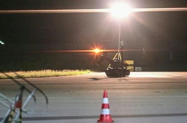 Berlin sévit contre la Russie, accusée d'être derrière le drone explosif de l'aéroport de Leipzig