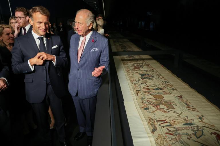 Après la tapisserie de Bayeux, migrants, UE et Ukraine au menu des premiers entretiens Burnham-Macron