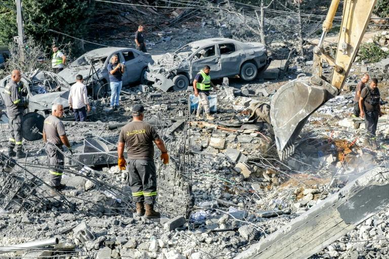 Liban: 11 morts dans des frappes israéliennes nocturnes sur un village du sud