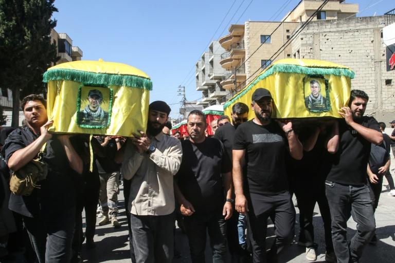 Dans le sud du Liban, le village de Kfar Remmane enterre ses morts