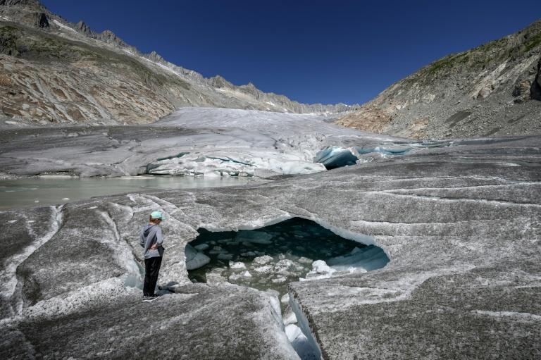 La fonte des glaciers s'accélère, nouvelle année "catastrophique" en Suisse