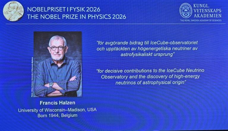 Le Nobel de physique au Belge Francis Halzen pour ses travaux sur les neutrinos en Antarctique