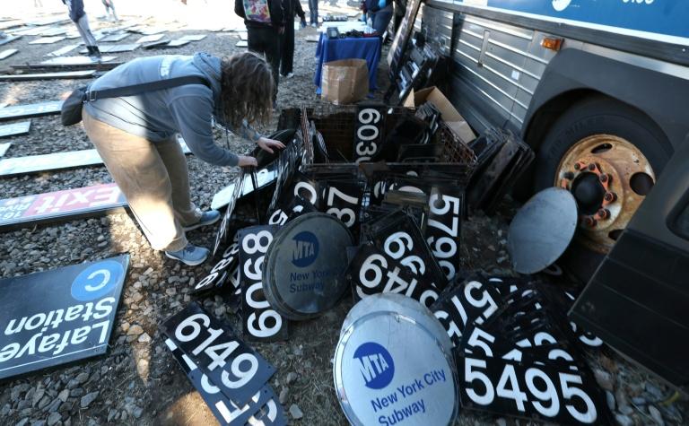 A New York, on s'arrache pour chez soi les vestiges du métro