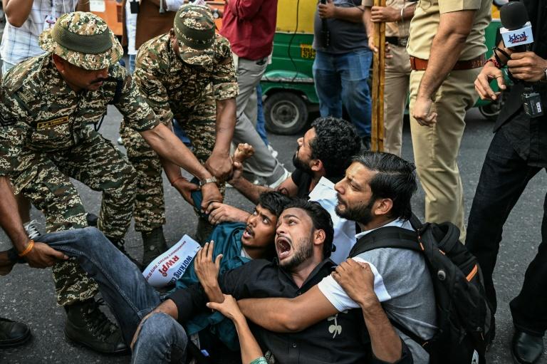 Inde : le centre de Delhi toujours verrouillé avant une nouvelle manifestation de l'opposition