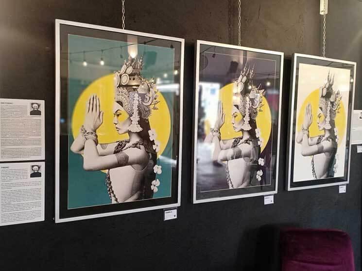 Fin DAC avec une déclinaison de sa célèbre série d’Apsaras