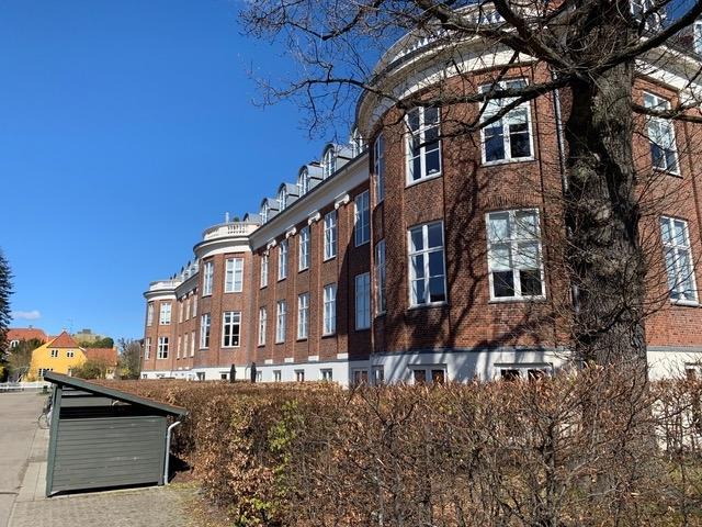 ancien hôpital transformé en appartements Frederiksberg Copenhague