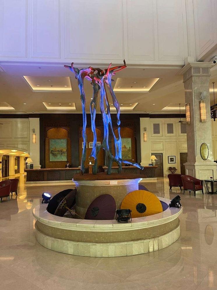 Sculpture de Cyril Berthet Stalact