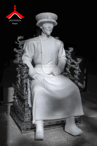 @Pierre Alivon - sculpture de l’Empereur Kangxi