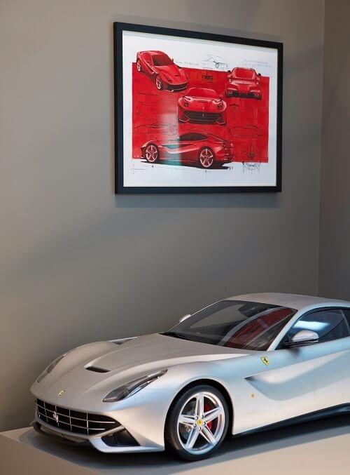 voiture ferrari design