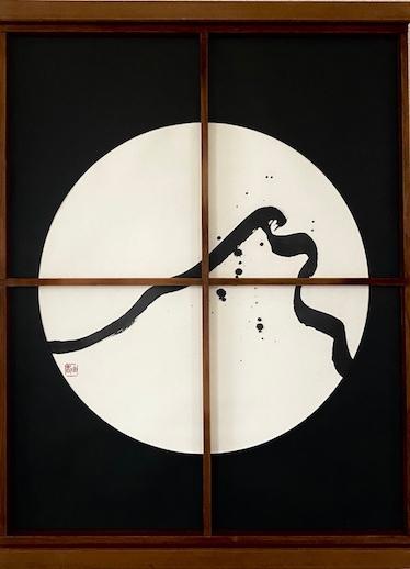 ©Yuka Matsui 障子 円窓 12-04-25 490mm x 660mm 2025 .jpg