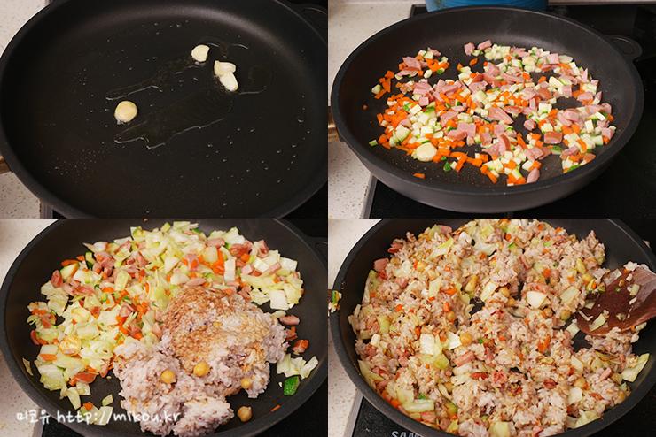 recette omurice omelette corée japon cuisine kimchi riz oeufs