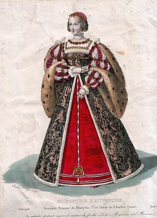 Eleonore d'Autriche, jeune