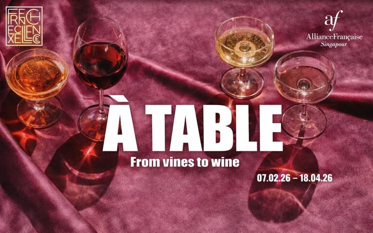 “À Table” est aussi une manière de créer un espace de rencontre entre les cultures française et singapourienne, autour d’un patrimoine commun : le plaisir du partage.