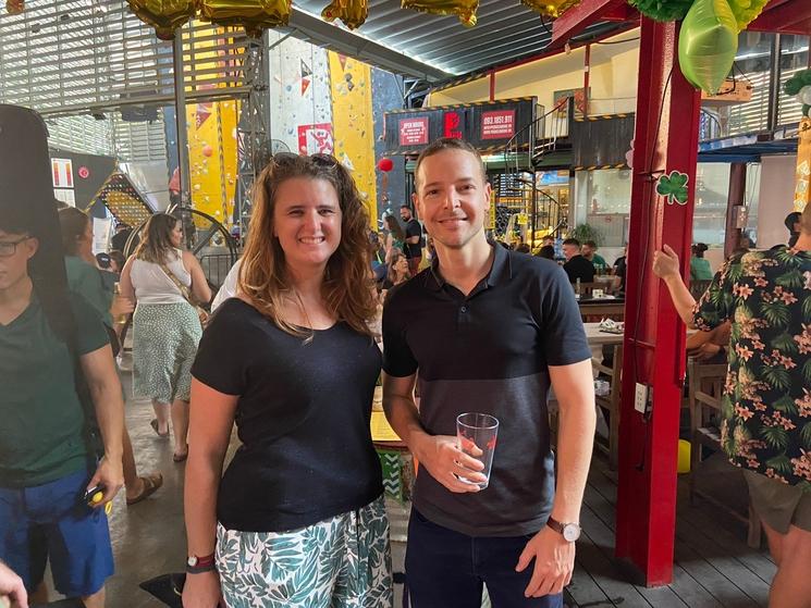 Capucine Canonne et Guillaume Rondan à HCM - février 2023