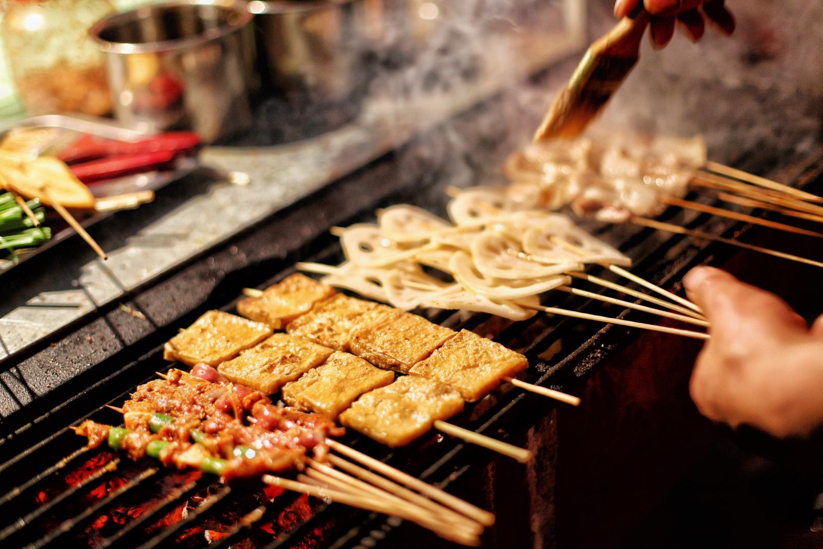brochette-barbecue-chine-shanghai-street-food