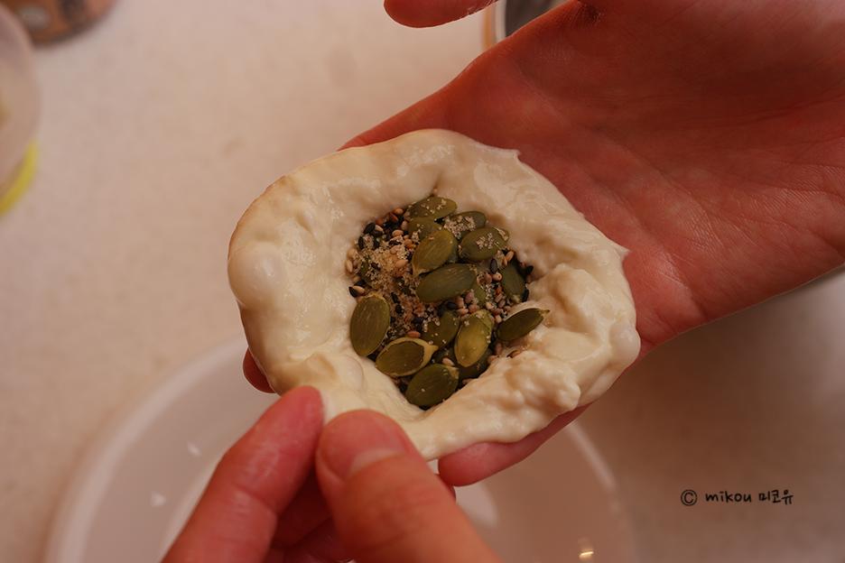 recette gâteau de riz hotteok sucre encas cuisine coréenne séoul corée du sud