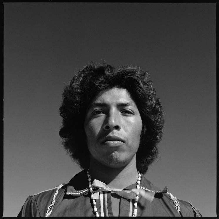 Portait de femme dans le désert de Sonora