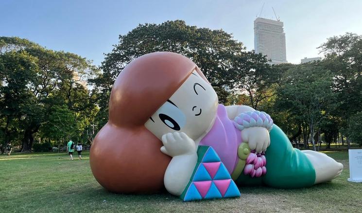 Sculpture Lumphini Park Bangkok