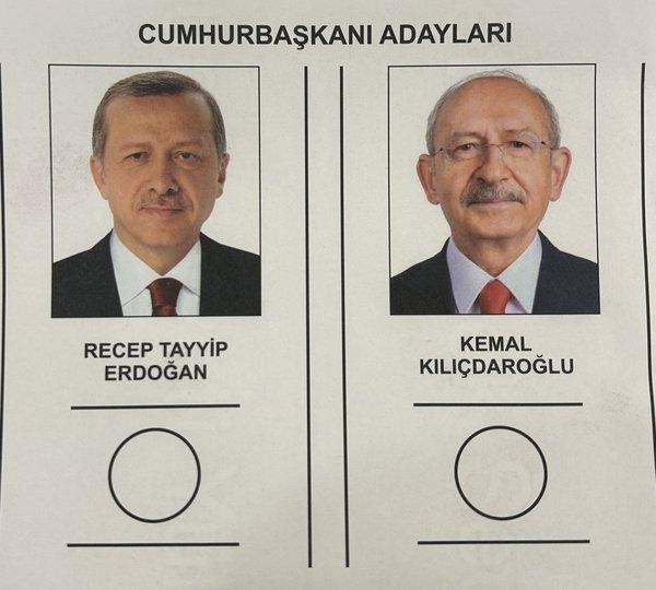bulletin de vote turquie 2023