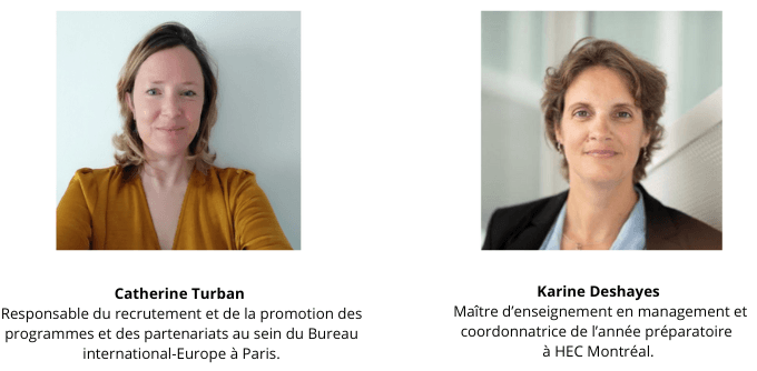 Catherine et Karine HEC montréal