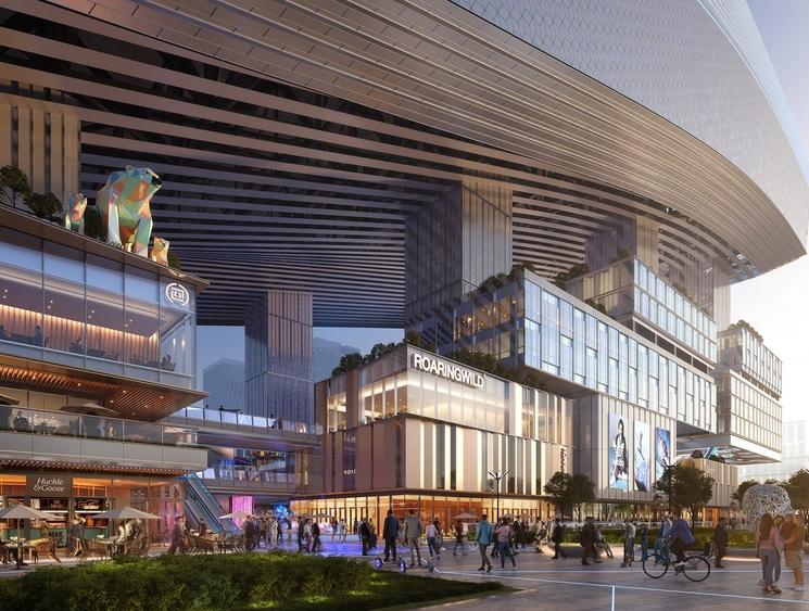 Huafa Snow World complexe commercial bureaux Shenzhen