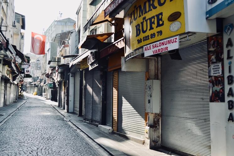 Istanbul 2021 photos covid-19 couvre-feu