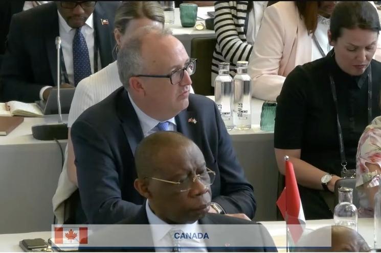 Le représentant personnel du PM du Canada à l'OIF